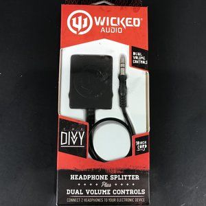 Wicked Audio Splitter headphones, NIB